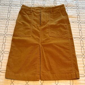 J. Crew Women's Brown Midi Skirt
